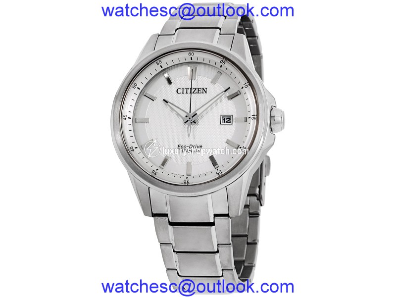 Citizen AW149050A Titanium with Silver Dial 42mm Mens Watch Citizen