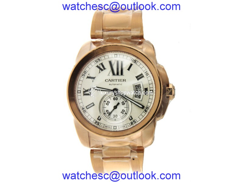 Rose Gold Calibre de Cartier Cartier