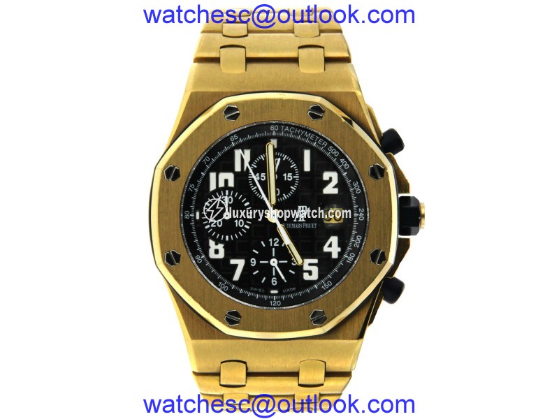 Audemars Piguet Yellow Gold Royal Oak Offshore Audemars Piguet"