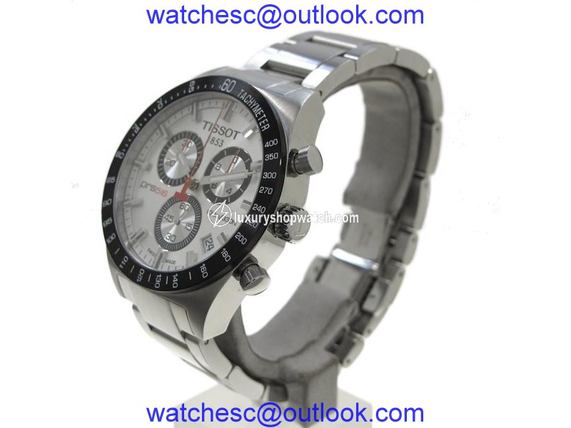 Tissot Chronograph Stainless Steel Quartz 44mm Mens Watch |