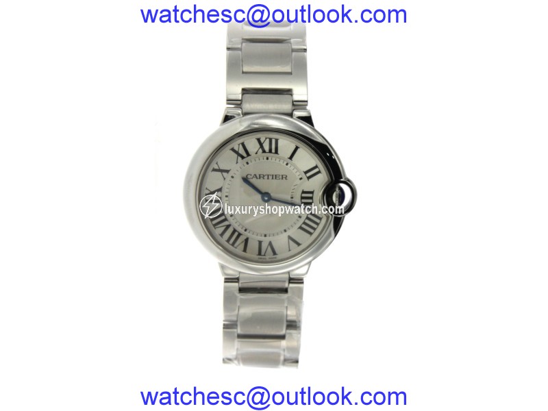 Stainless Steel Cartier Ballon Bleu Cartier
