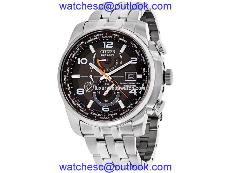 Citizen AT9010-52E Stainless Steel Quartz 43mm Mens Watch Citizen