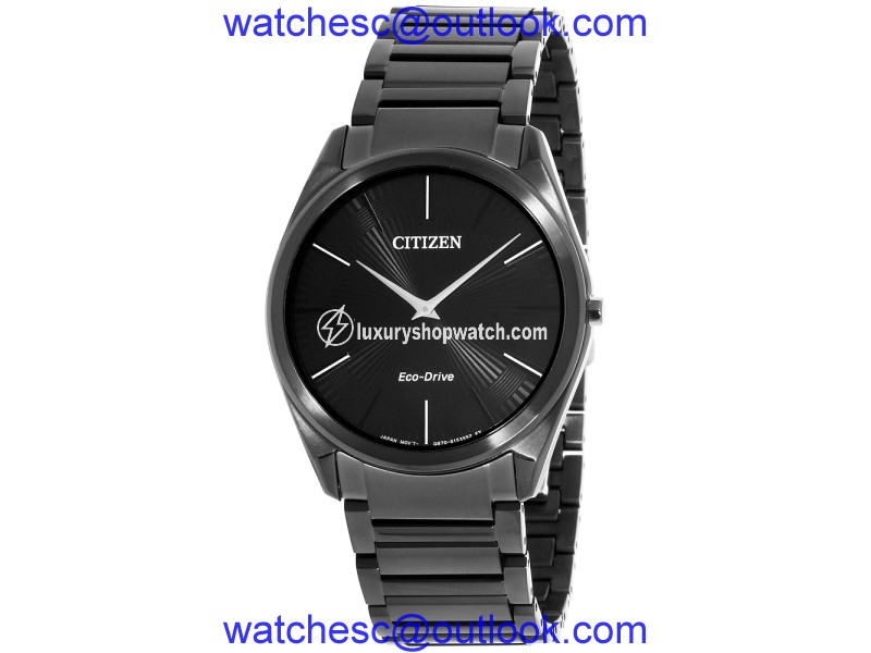 Citizen AR307551E Black Stainless Steel with Black Dial 38mm Mens Watch Citizen