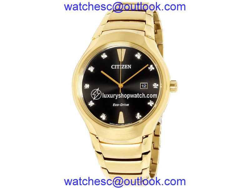 Citizen AW155254E Gold Tone Stainless Steel 40mm Mens Watch Citizen