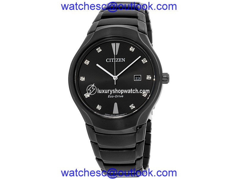 Citizen AW155556G Black Ion-Plated Stainless Steel 40mm Mens Watch Citizen