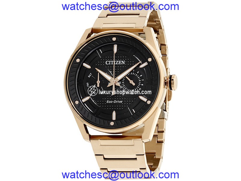Citizen BU402354E Black Ion-Plated Stainless Steel 42mm Mens Watch Citizen