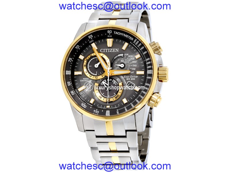 Citizen AT4124-51H Stainless Steel with Grey Dial 43mm Mens Watch Citizen