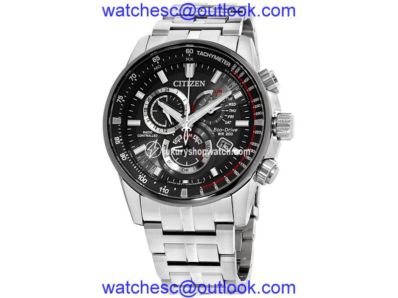 Citizen AT4129-57H Stainless Steel with Grey Dial 43mm Mens Watch Citizen