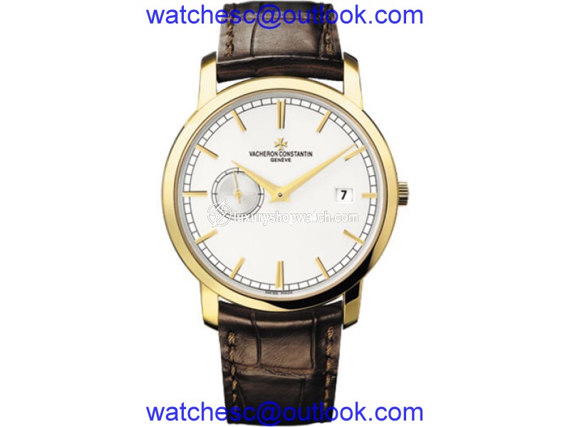 Vacheron Constantin Traditionelle 87172000J-9512 18K Yellow Gold with Silver Dial 38mm Mens Watch Vacheron Constantin