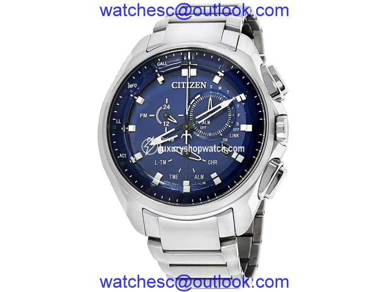 Citizen Proximity Pryzm BZ1021-54L Stainless Steel Quartz 48mm Mens Watch Citizen