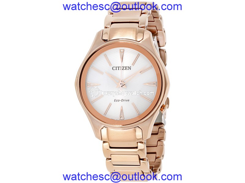 Citizen Modena M0593-56A Rose Gold Tone Stainless Steel 36mm Quart Women Watch Citizen