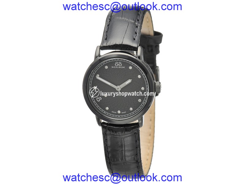Rue Du Rhone Black Dial 87WA120001 Watch RUE DU RHONE| Buy at TrueFacet