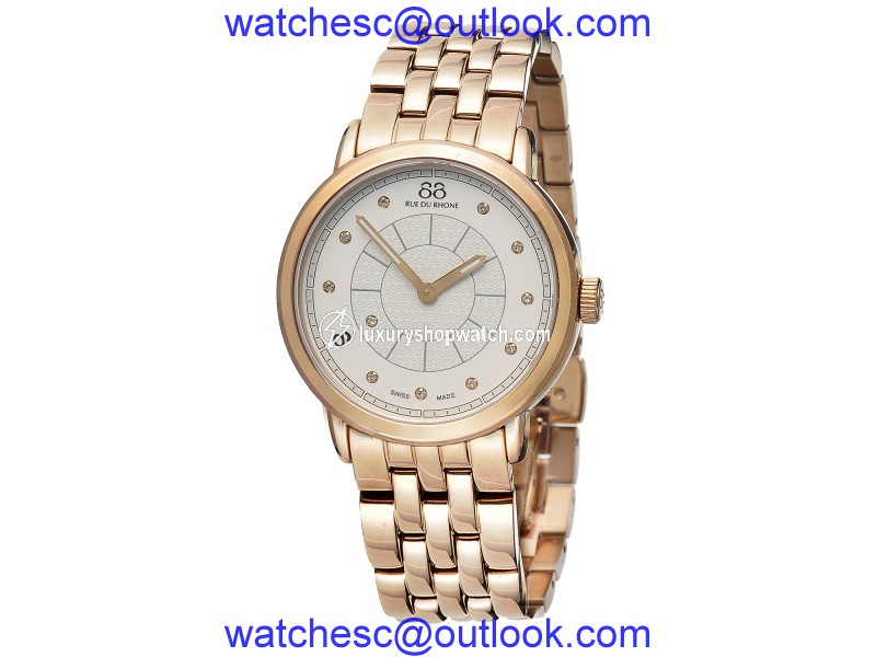 Rue Du Rhone White Dial 87WA120009 Watch RUE DU RHONE| Buy at TrueFacet