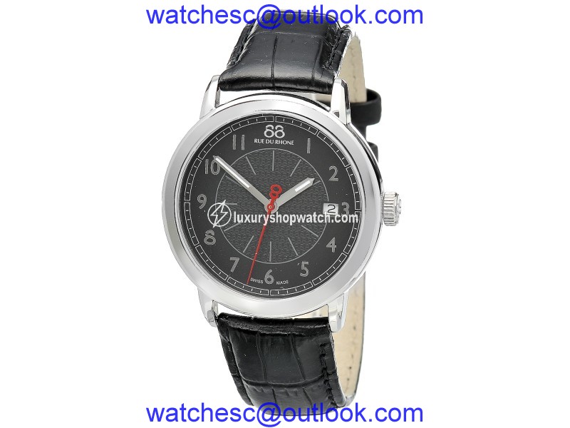 Rue Du Rhone Black Dial 87WA120030 Watch RUE DU RHONE| Buy at TrueFacet