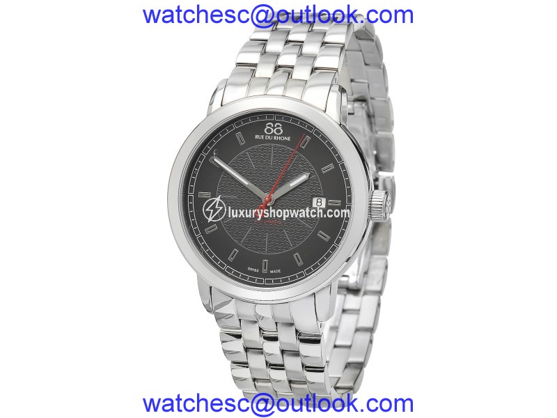 Rue Du Rhone Black Dial 87WA120042 Watch RUE DU RHONE| Buy at TrueFacet