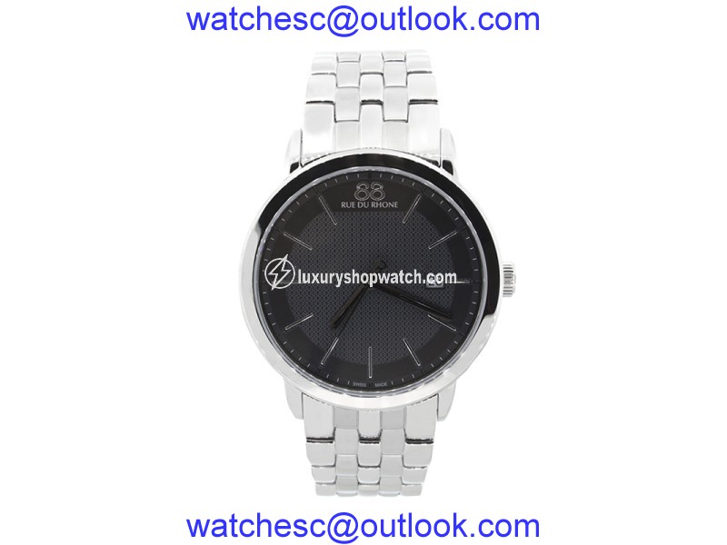 Rue Du Rhone Black Dial 87WA130011 Watch RUE DU RHONE| Buy at TrueFacet