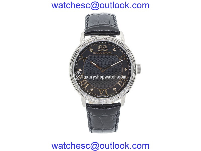 Rue Du Rhone Black Dial 87WA130030 Watch RUE DU RHONE| Buy at TrueFacet
