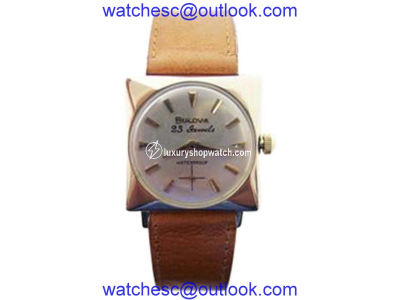 Bulova 14K Yellow Gold Vintage 26.5mm Unisex Watch Year 1965 BULOVA