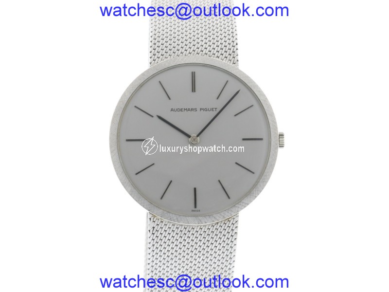 Audemars Piguet 18K White Gold 1962 33mm Manual Mens Watch Audemars Piguet