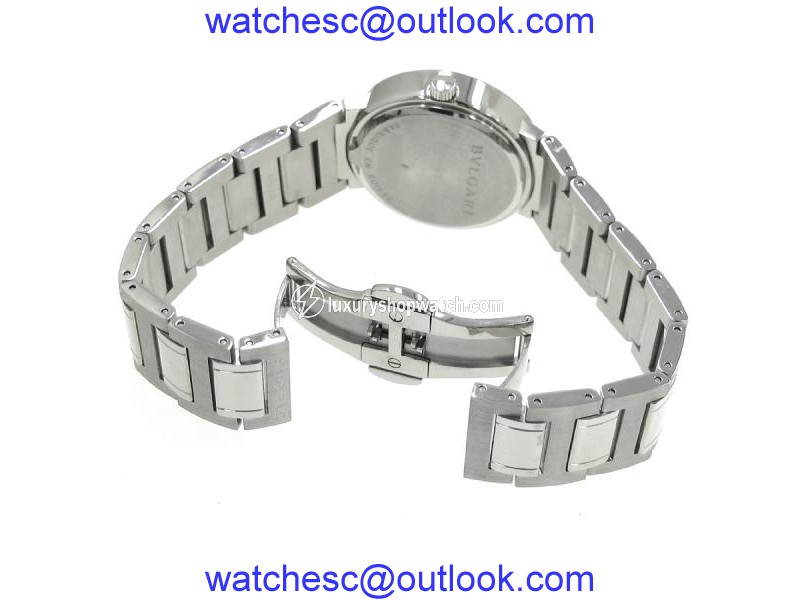 Bulgari Stainless Steel Automatic 33mm Mens Watch |