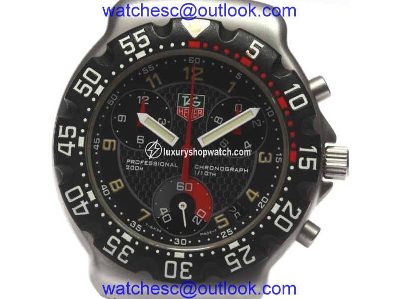 Tag Heuer Formula 1 Chronograph Stainless Steel Quartz 37mm Mens Watch Tag Heuer
