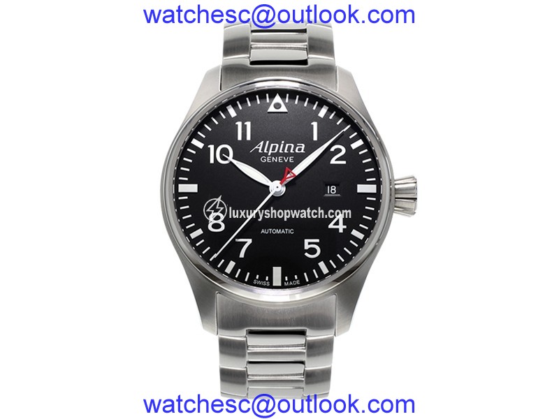 Alpina Startimer Pilot Stainless Steel 40 Mm Mens Watch Alpina