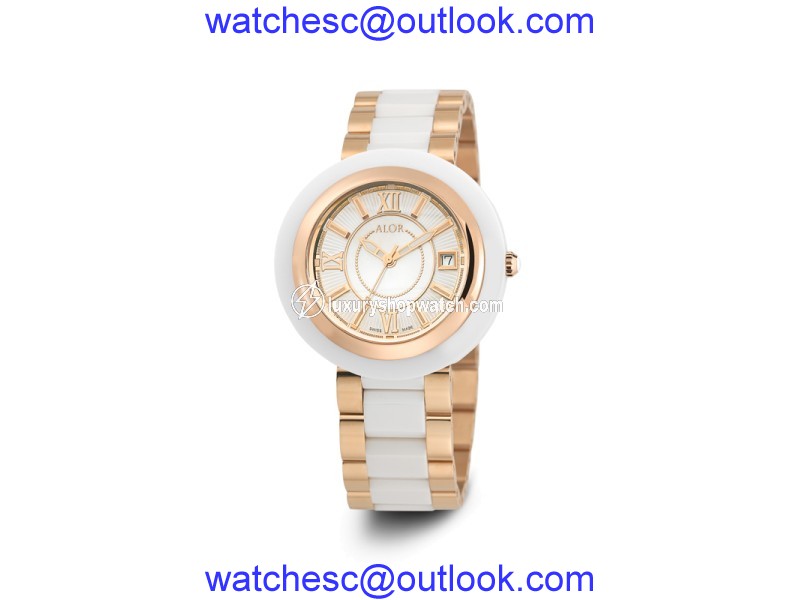 CAVO Mop White Dial 37mm Womens Watch