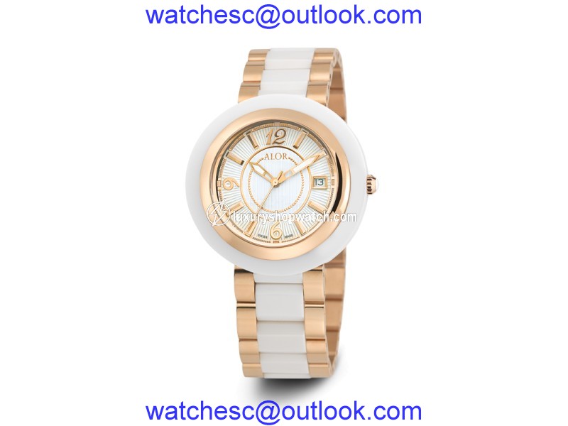 CAVO White Dial 43mm Womens Watch