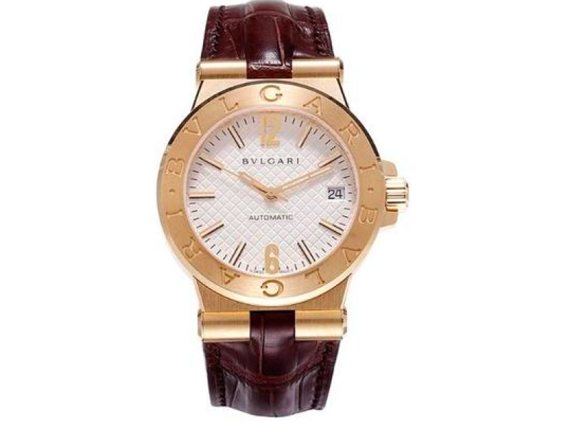 Bulgari Diagono DG35C6GLD 18K Yellow Gold 35mm Watch Bulgari