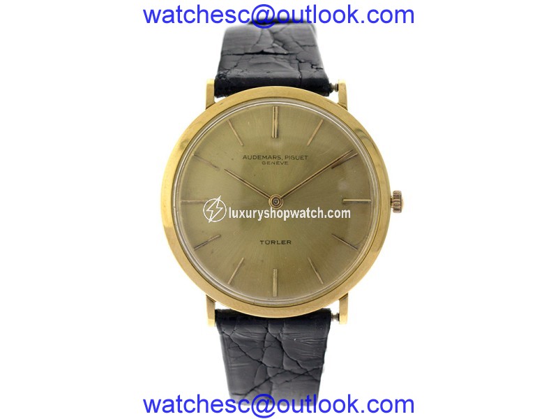 Audemars Piguet AP7 Round Turler Dial 18K Yellow Gold Womens Watch Audemars Piguet But at TrueFacet