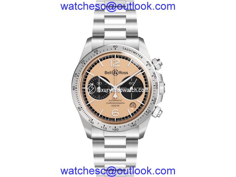 Bell & Ross Belly Tanker BRV294-BELLYTANK Stainless Steel Mens 43mm Watch Bell & Ross