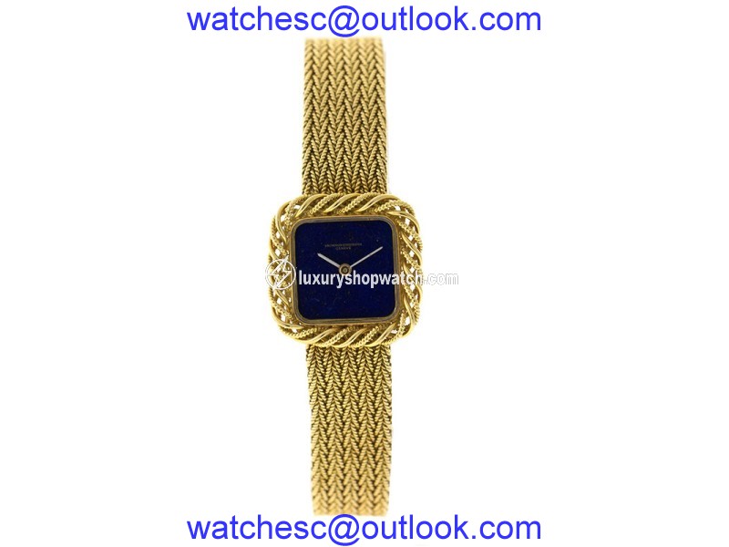 Vacheron Constantin 18K Yellow Gold Lapis Dial Womens Watch Vacheron Constantin