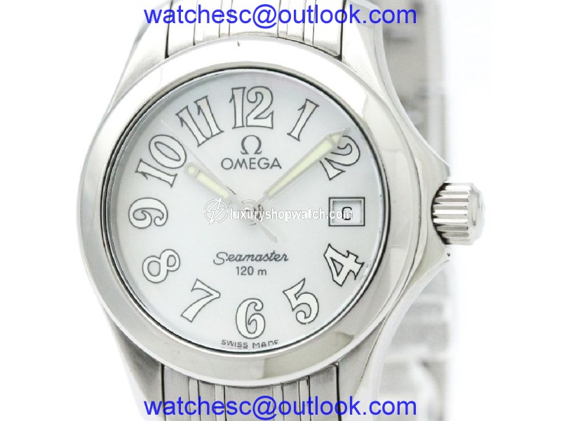 Omega Seamaster 2581.70 Stainless Steel Quartz 26mm Womens Watch Omega