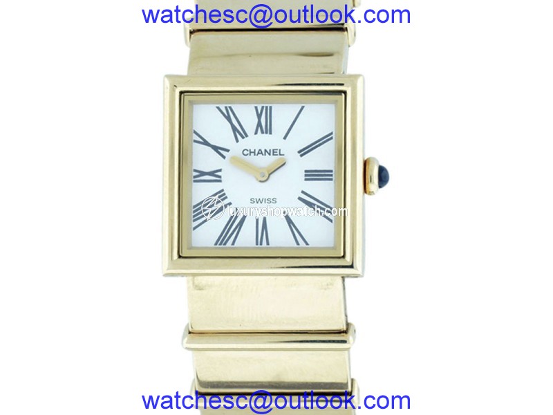 Chanel Classic Tank 18k Yellow Gold Quartz 22.7mm Watch Chanel