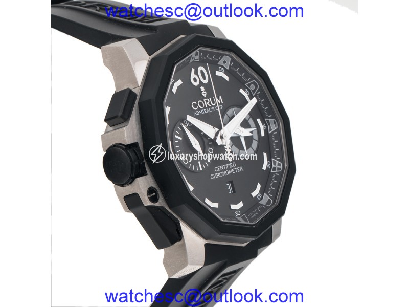 Corum Admirals 50 Left Hand Chronograph Mens 50mm Watch Corum"