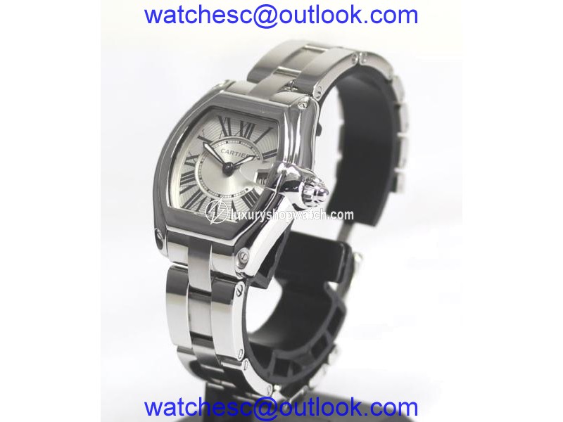 Cartier Roadster Stainless Steel Quartz 33mm Womens Watch Cartier