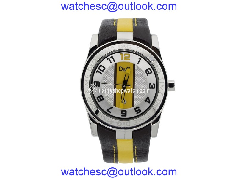 Dolce & Gabbana Time DW0217 Mens Round Date Watch Dolce & Gabbana