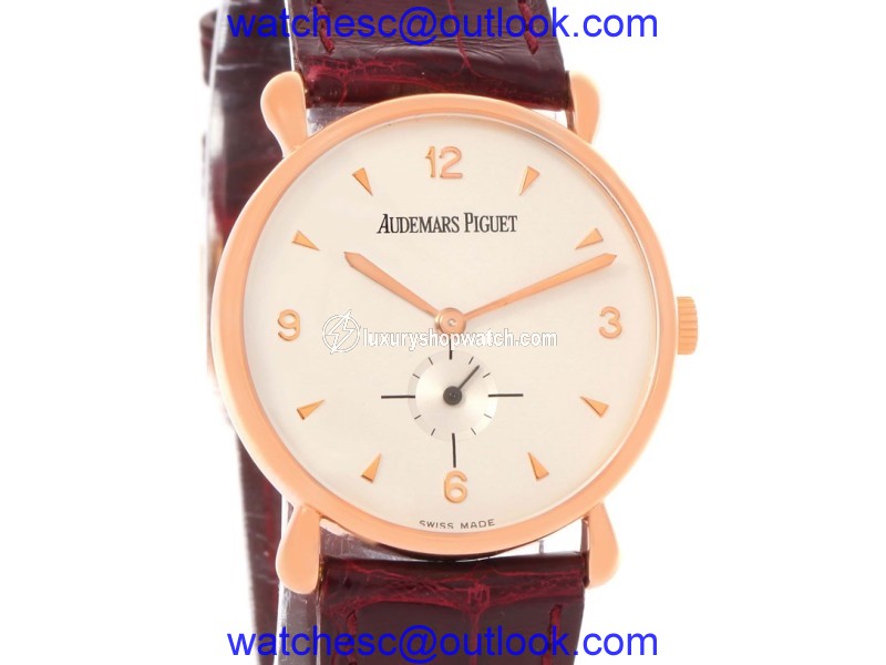 Audemars Piguet 18K Rose Gold Manual 32mm Unisex Watch Audemars Piguet