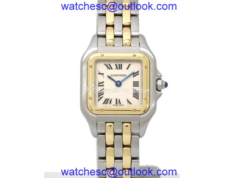 Cartier W25029B6 Yellow Gold / Stainless Steel Quartz 30mm Womens Watch Cartier