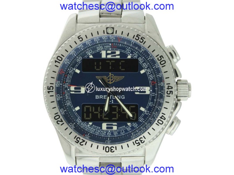 Breitling B1 A68362 Multi Function Stainless Steel 43mm Mens Watch Breitling