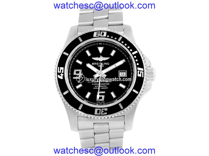 Breitling Aeromarine Superocean A17391 Stainless Steel 44mm Automatic Mens Watch Breitling