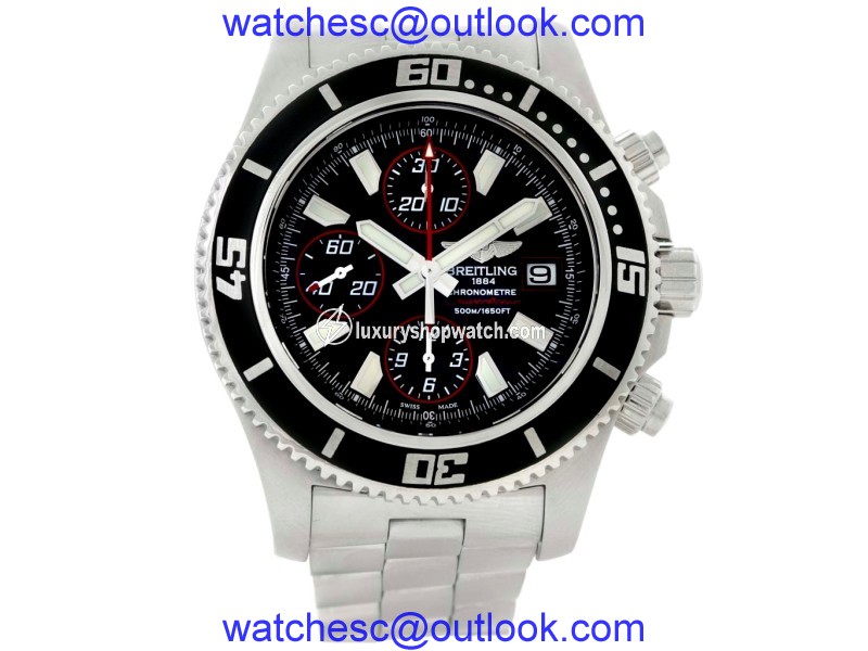 Breitling Aeromarine A13341 Stainless Steel Automatic 44mm Mens Watch Breitling