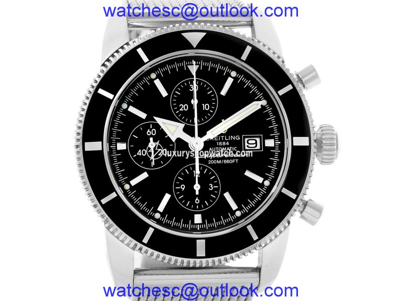 Breitling SuperOcean A13320 Stainless Steel Automatic 46mm Mens Watch Breitling