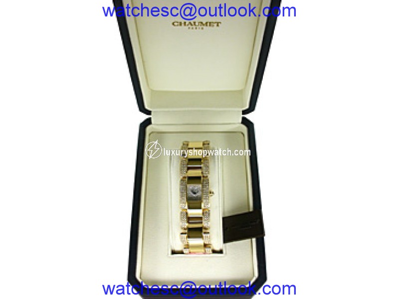 Chaumet Diamond Champs-Elys��es 18K Yellow Gold Watch Chaumet