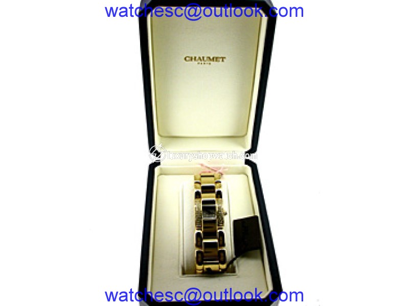 Chaumet Champs-Elysees 18K Yellow Gold Womens Watch Chaumet