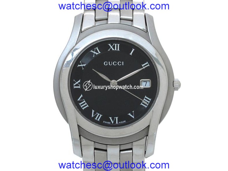 Gucci 5500M Stainless Steel Quartz 35mm Mens Watch Gucci