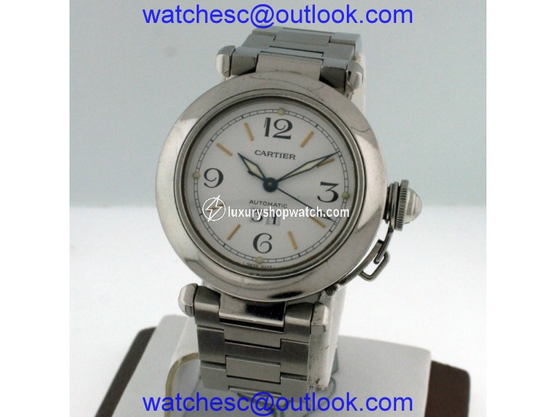 Cartier Pasha Stainless Steel Automatic Big Date Automatic 35mm Watch Cartier