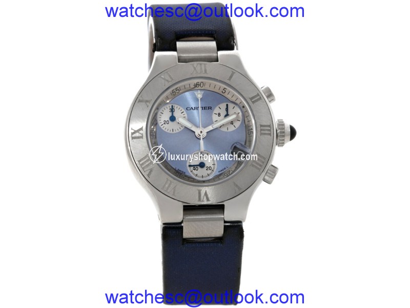 Cartier Must 21 W1020013 Stainless Steel 32mm Womens Watch Cartier