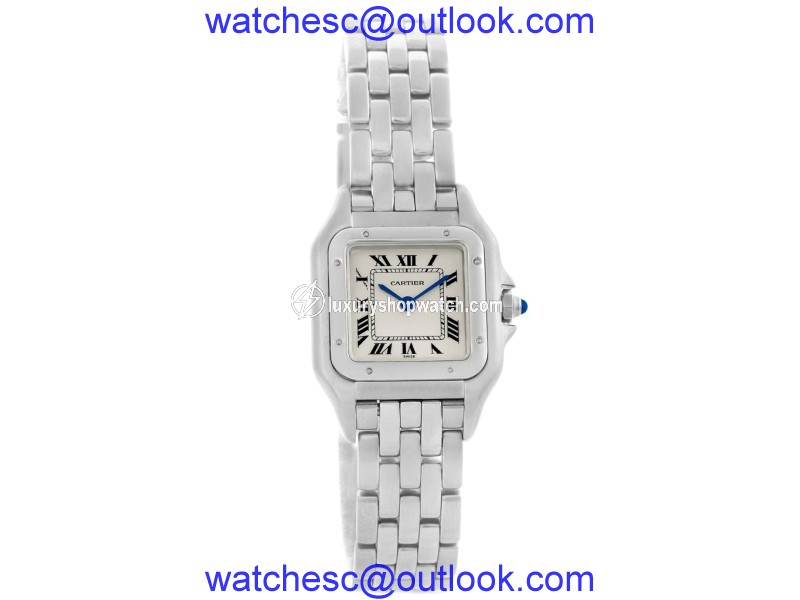 Cartier Panthere W25033P5 Stainless Steel 22mm Quartz Women Watch Cartier