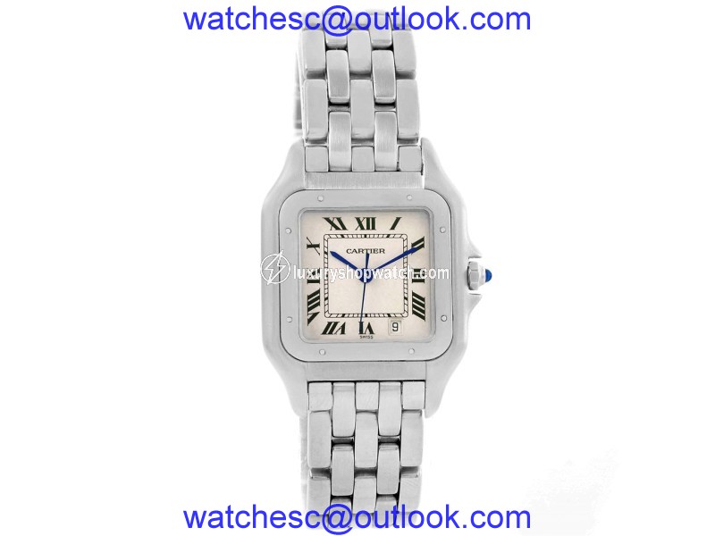Cartier Panthere W25054P5 Stainless Steel 36mm Quartz Unisex Watch Cartier